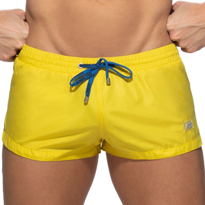 Addicted Basic Mini Swim Short - Yellow | INDERWEAR