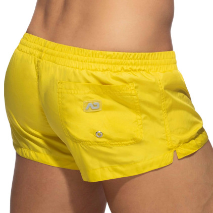 Short de Bain Mini Basic Jaune Addicted