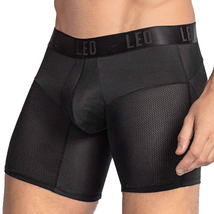 LEO Boxer Long Eco-Friendly Noir LEO Boxer Long Eco-Friendly Noir