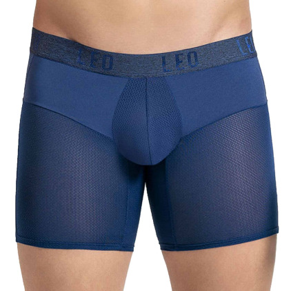 LEO Boxer Long Eco-Friendly Bleu LEO Boxer Long Eco-Friendly Bleu