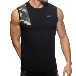 Addicted AD Cotton Tank Top - Black