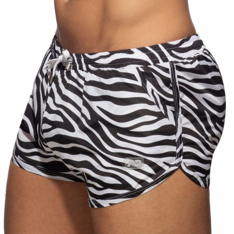 Addicted Zebra Swim Shorts