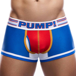 Boxer Touchdown E-Racer Velocity Bleu Electrique - Rouge Pump!