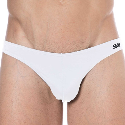 Slip de Bain Bikini Blanc SKU