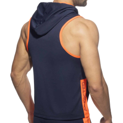 Débardeur à Capuche AD Bleu Marine Addicted