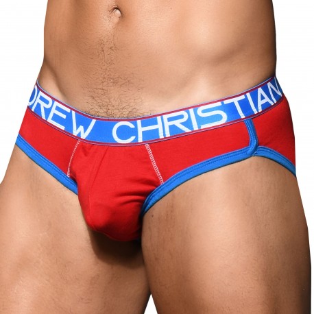 Andrew Christian Slip CoolFlex Modal Show-It Rouge