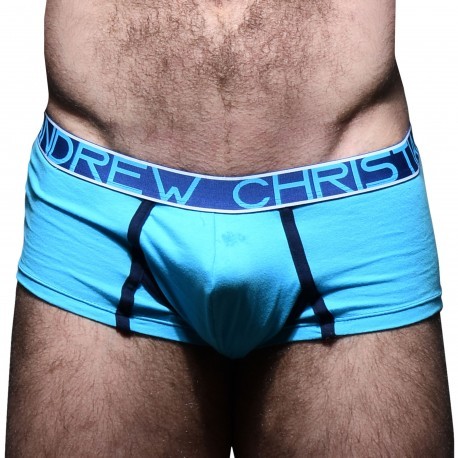 Andrew Christian CoolFlex Modal Trunks with Show-It - Aqua