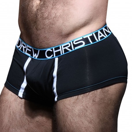 Andrew Christian CoolFlex Modal Trunks with Show-It - Black