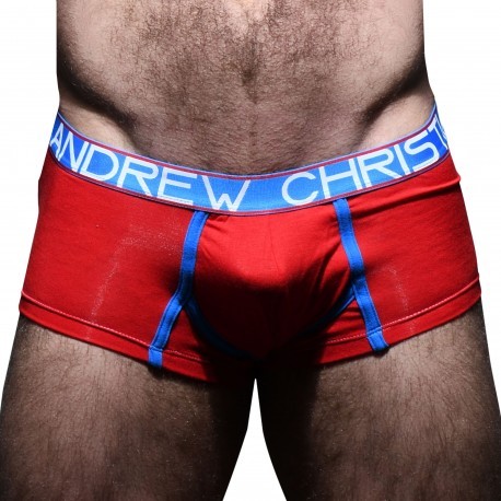 Andrew Christian CoolFlex Modal Trunks with Show-It - Red