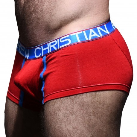 Andrew Christian CoolFlex Modal Trunks with Show-It - Red