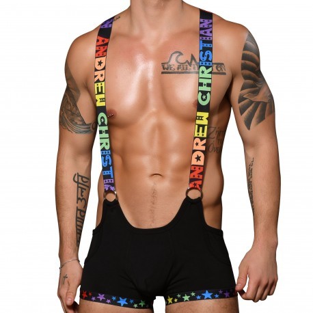 Andrew Christian Body Almost Naked Coton Pride Noir