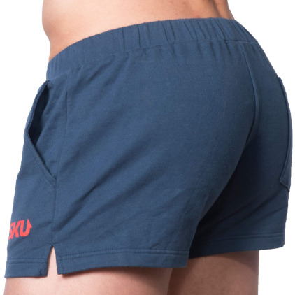 Short de Sport Coton Bleu Marine SKU