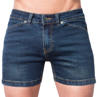 Mini Short Jeans Original Super Push-Up Bleu Marine SKU