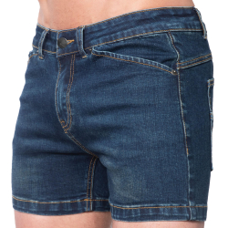 Mini Short Jeans Original Super Push-Up Bleu Marine SKU