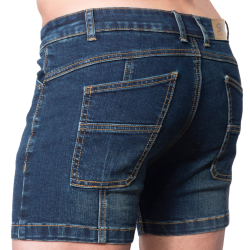 Mini Short Jeans Original Super Push-Up Bleu Marine SKU