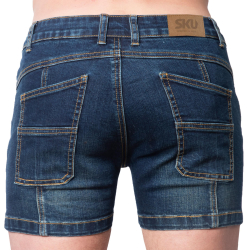 Mini Short Jeans Original Super Push-Up Bleu Marine SKU