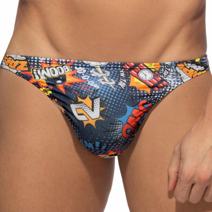 Addicted String Comic Bleu Marine