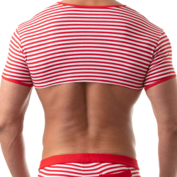T-Shirt Crop Sailor Rouge TOF Paris