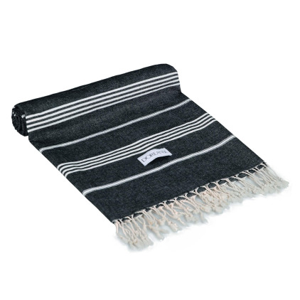 Doreanse Drap de Plage Fouta Gris Anthracite