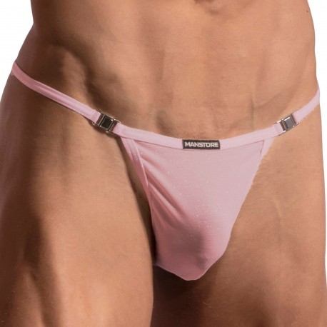 Manstore M2179 Stripper Thong - Pink