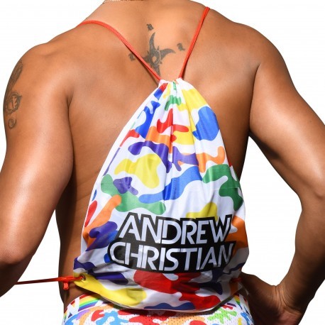 Andrew Christian Sac à Dos Pride Camouflage Multicolore