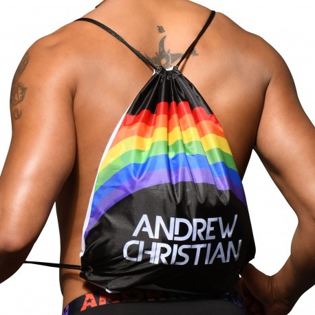 Andrew Christian Sac à Dos Pride Rainbow Multicolore