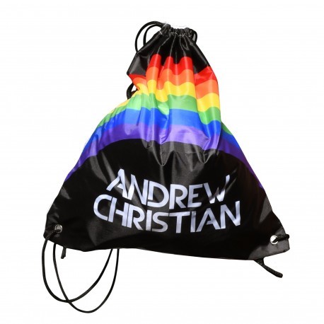 Andrew Christian Sac à Dos Pride Rainbow Multicolore