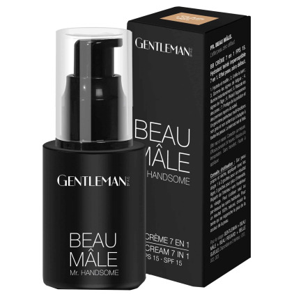 Gentleman Beau Mâle - BB Crème 7 en 1 - Teint Foncé