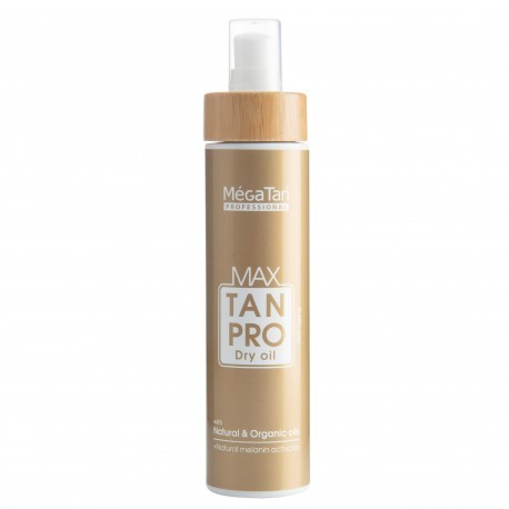 MégaTan Max-Tan Pro Natural Dry Tanning Oil - 115 ml