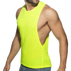 Débardeur Low Rider Flame Jaune Fluo Addicted