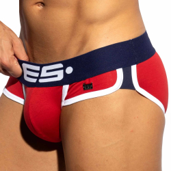 Slip Double Side Coton Rouge - Marine ES Collection