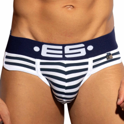 Slip Double Side Coton Marinière ES Collection