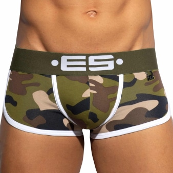 Shorty Double Side Coton Camouflage - Kaki ES Collection