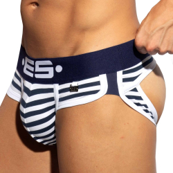 Slip Empty Bottom Double Side Coton Marinière ES Collection
