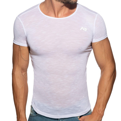 T-Shirt Flame Blanc Addicted