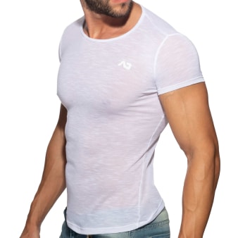 T-Shirt Flame Blanc Addicted