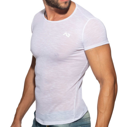T-Shirt Flame Blanc Addicted