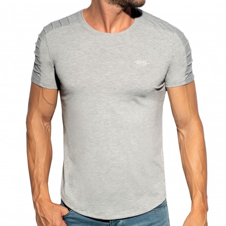 ES Collection Raglan T-Shirt - Heather Grey