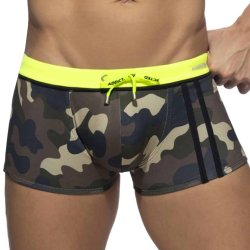 Boxer de Bain Sport Detail Binding Camouflage Addicted
