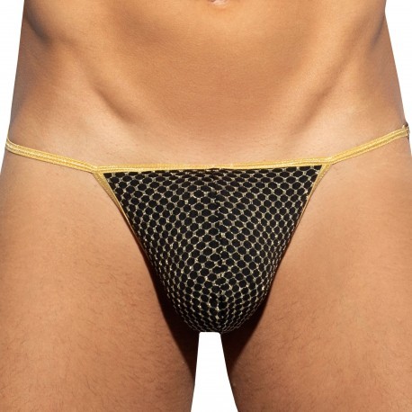 ES Collection Luxury Thong - Black