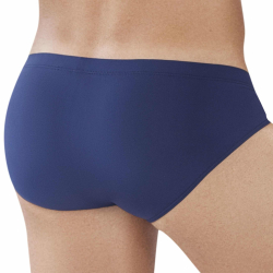 Slip Latin Microfibre Bleu Marine Clever