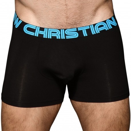 Andrew Christian Almost Naked Bamboo Boxer Briefs - Black