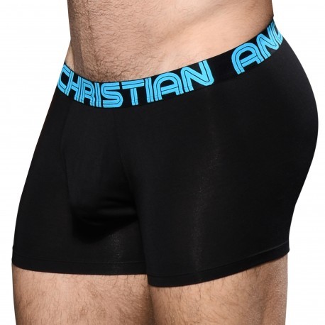 Andrew Christian Almost Naked Bamboo Boxer Briefs - Black