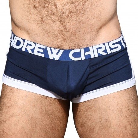 Andrew Christian CoolFlex Modal Active Trunks with Show-It - Navy
