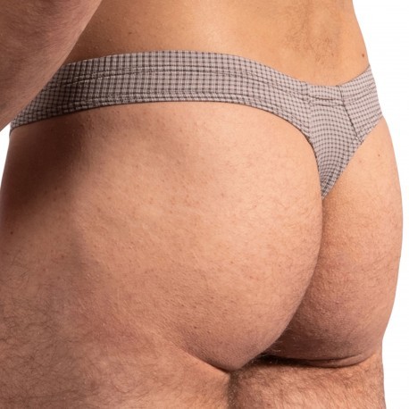 Olaf Benz RED 2208 Mini Thong - Brown - White