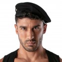 TOF Paris Béret Réversible Patriot Noir - Beige