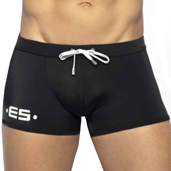 Boxer de Bain Europe 2.0 Noir ES Collection
