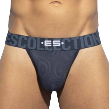 String Recycled Rib Band Bleu Marine ES Collection
