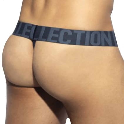 String Recycled Rib Band Bleu Marine ES Collection