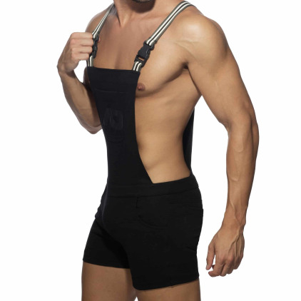 Salopette AD Coton Noir Addicted